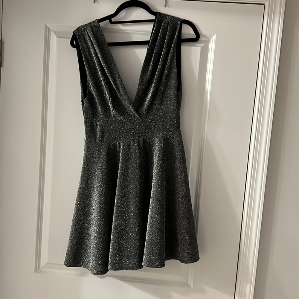 Silver Sparkly Dress